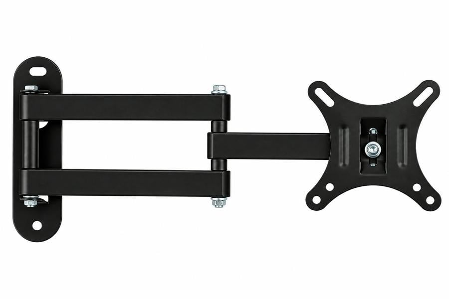 ATEK 10-26 Inch Full Motion TV Wall Bracket Tilt Swivel VESA 100x100