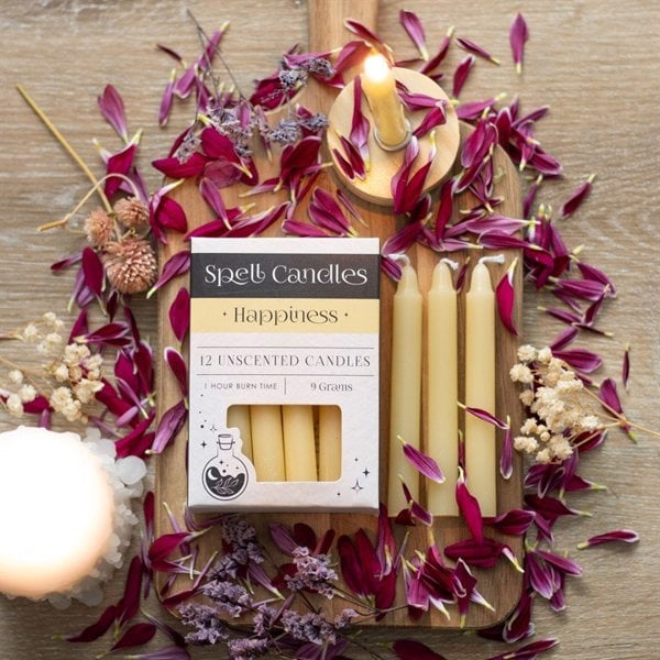Serano Pack of 12 Happiness Spell Candles