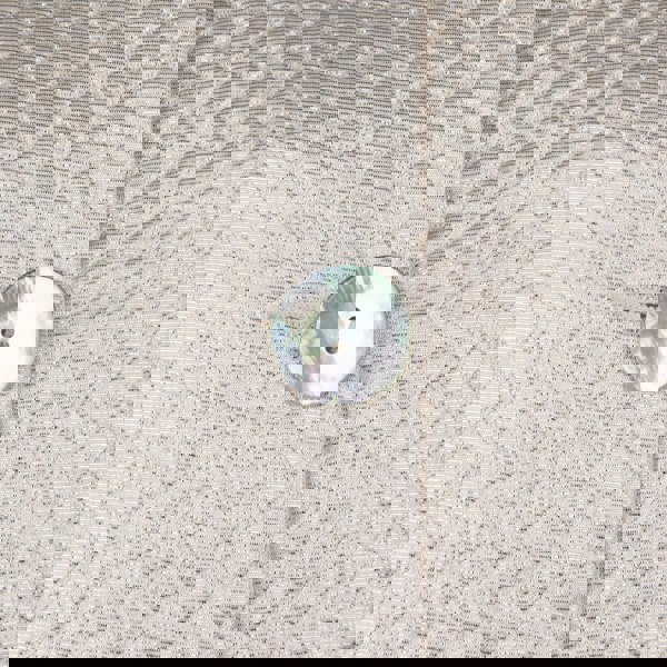 Monnalisa Girls Jacket - Metallic Quilted Jacket