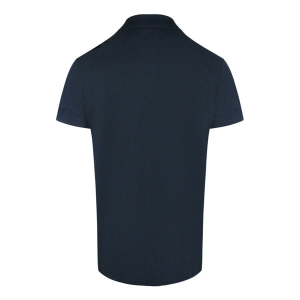 Tommy Hilfiger Taped Sleeve Navy Blue Polo Shirt