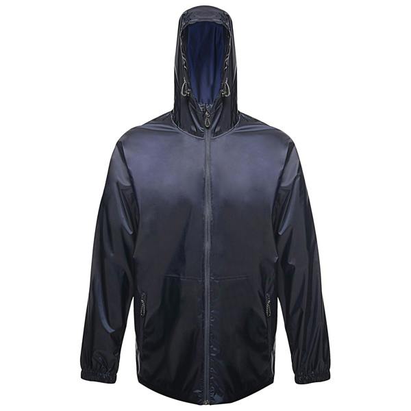 Regatta Pro Mens Packaway Waterproof Breathable Jacket - Navy