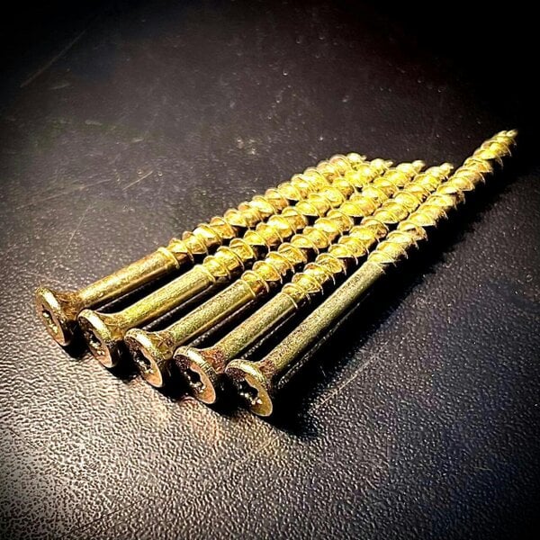 Fixaball 6mm Wood Screws Torx Countersunk High Performance ZYP Plus Bit