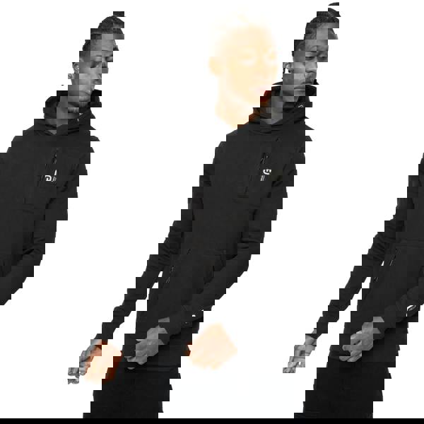 Crosshatch Mens Portville Hoodie - Black - 