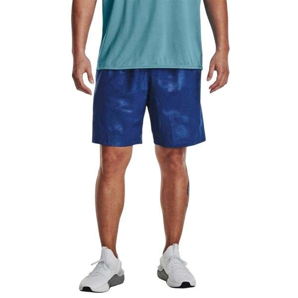 Under Armour Mens Performance Athletic Workout Shorts - Blue - 