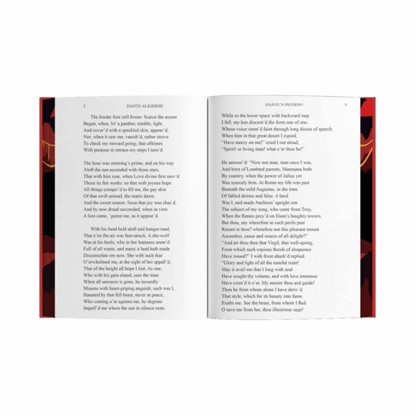 Inferno by Dante Alighieri (Deluxe Hardback Sprayed Edge Edition)