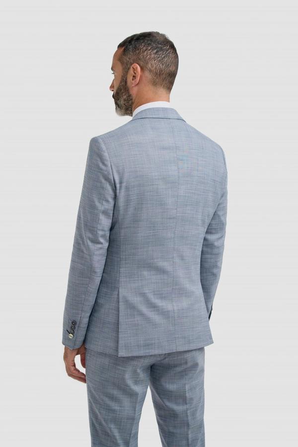 House of Cavani Camden - Men's Blue Check Blazer