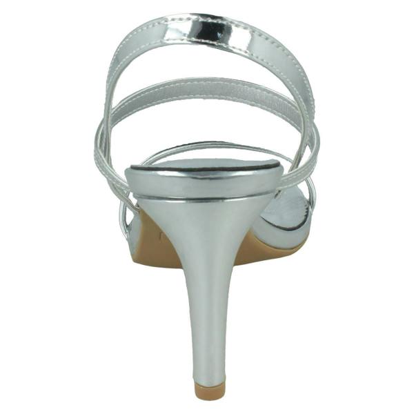 Anne Michelle Ladies Anne Michelle Slingback Heeled Sandals F10983