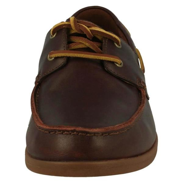 Clarks Mens Clarks Lace Up Deck Shoes Pickwell Sail