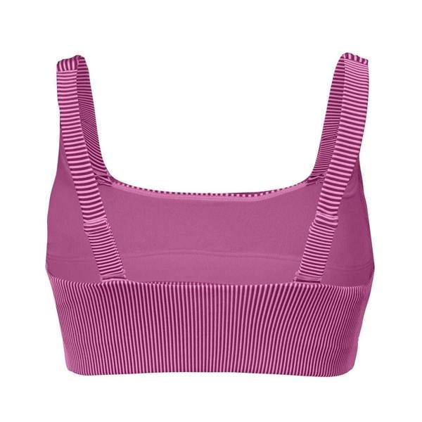 Puma Womens/Ladies Stripe Scoop Neck Bikini Top - Pink - 