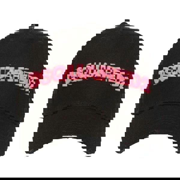 DSquared2 Logo Baseball Cap - Black/Pink - 
