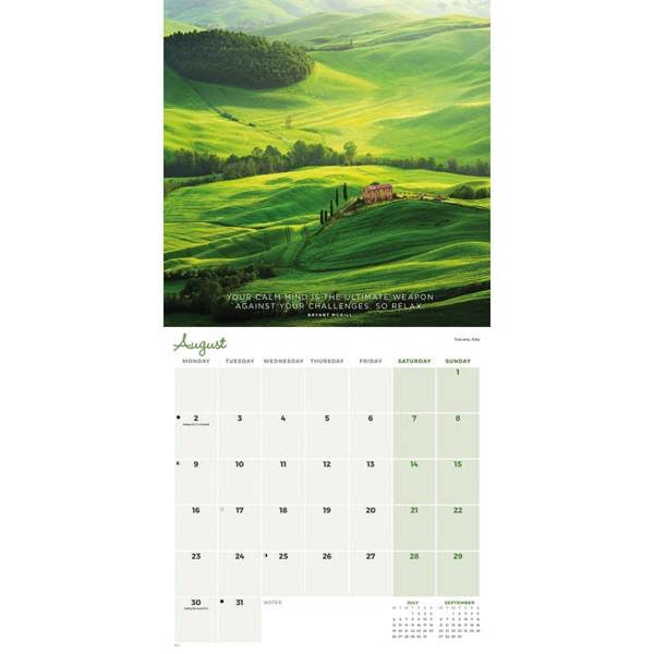 Mindful Life Calendar 2027, Wall Calendars, Month To View, Lifestyle, Gift