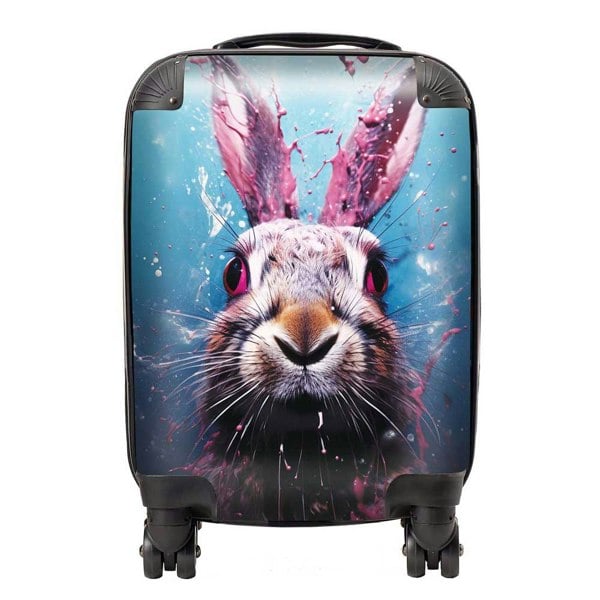 Warren Reed Rabbit Face Splashart Suitcase