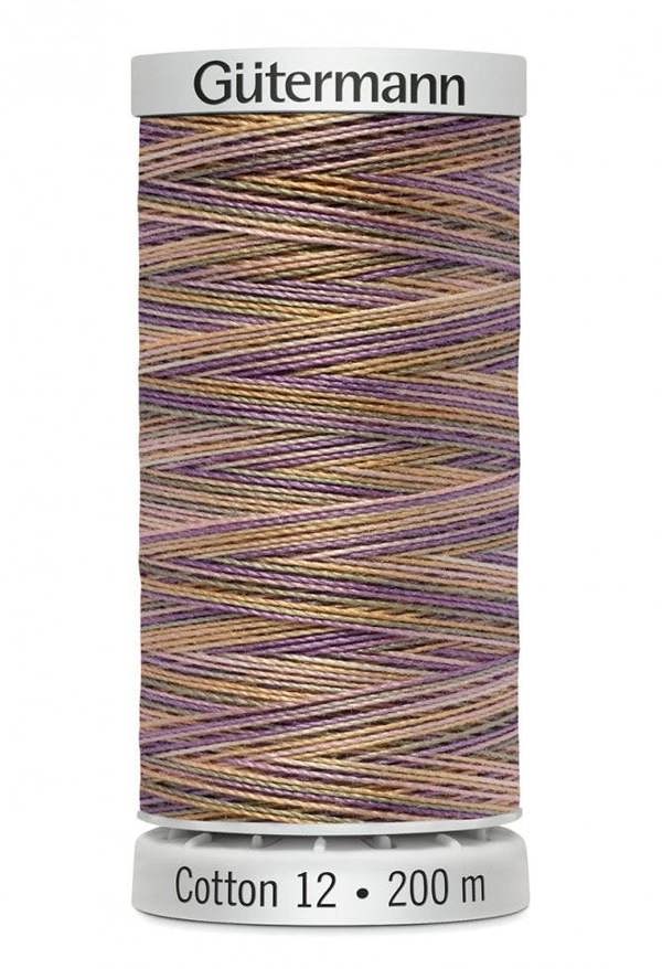 Gutermann No 12 Sulky Cotton Embroidery Thread 200m Cotton Thread Suitable For Embroidery