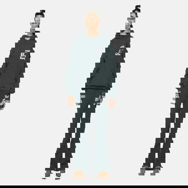 Good For Nothing Green Flared Joggers - Green Image 4