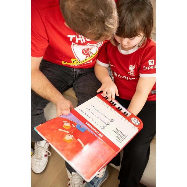 Liverpool FC Piano Book, Activity & Colouring Books, Sports, Gift