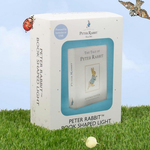 Fizz Creations Peter Rabbit Illuminated Book Shaped Light  120 x 40 x 160mm