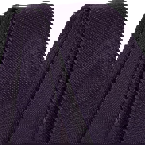 Alexander McQueen woven silk tie in a deep dark purple damson plum wine tone silk