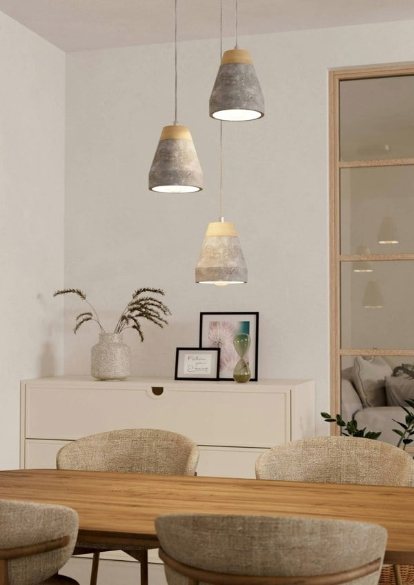 EGLO Tarega 3-Light Cluster Pendant Light
