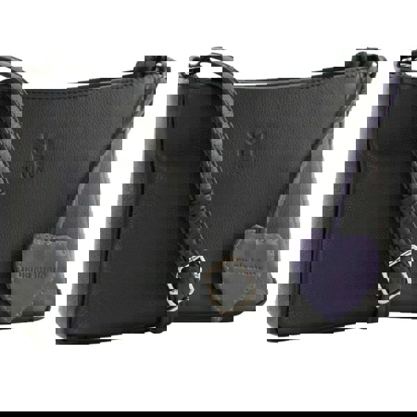 Mala Leather Anishka Heart Small Shoulder Crossbody