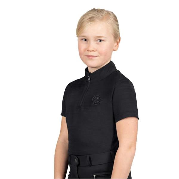 Coldstream Childrens/Kids Next Generation Hamilton Sparkle Sports Top - Black - 