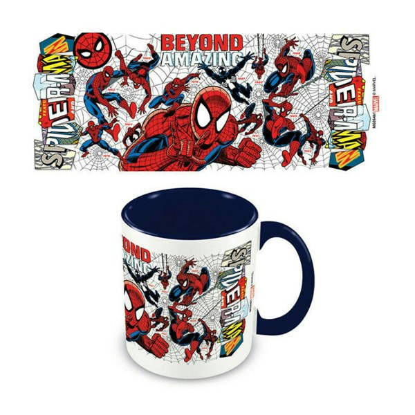 Spider-Man Timeless Costume Mug - White/Black/Red