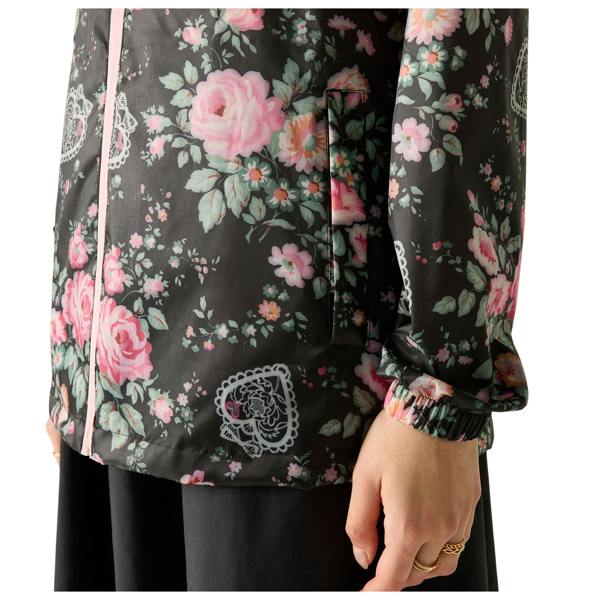Regatta Womens/Ladies Cath Kidston Hackney Rose Waterproof Shell Jacket - Black - 