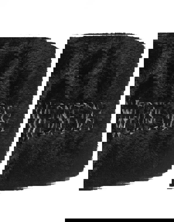 Wednesday Womens Black Logo Makeup Bag (One Size)