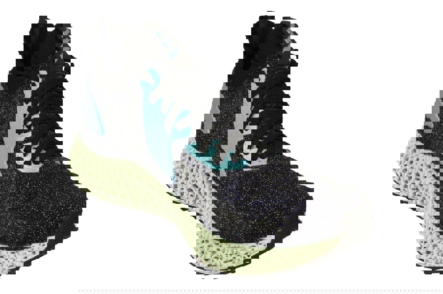 Adidas Alphaedge 4D Mens  FV6106 - Blue Green Fv6106 - Photo 3