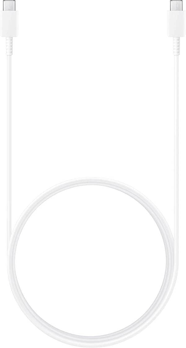 Samsung 1.8M 60W USB C to C Charging Cable White - EP-DX310JWEGEU