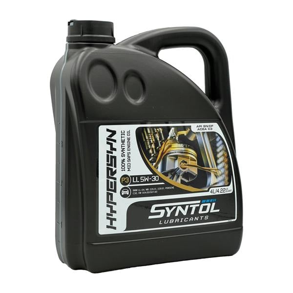 Syntol 5W30 Fully Synthetic Long Life Engine Oil API SN CF ACEA C3 VW 504/507