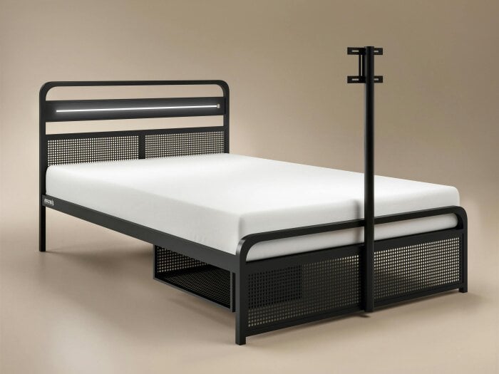 Recoil Panther Metal TV Bed with Storage