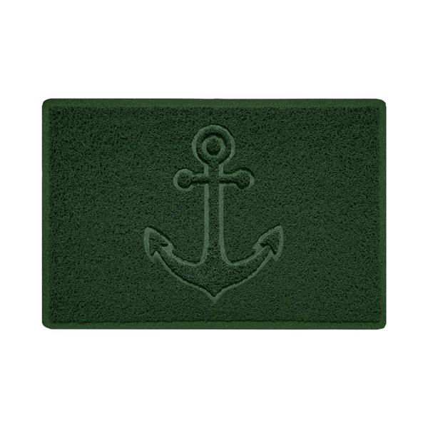 Nicoman "Anchors Away" Grey Spaghetti Door Mat