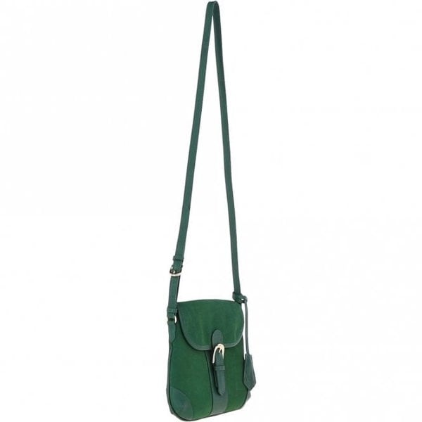 Ashwood Suede & Leather Medium Shoulder Bag
