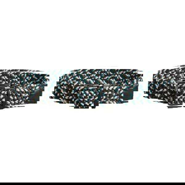 Ted Baker Woven Leather Trim Belt - Black