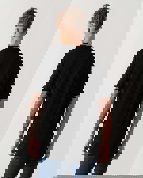 Armani Exchange Tonal City Logo T-Shirt - Black/White MC09E - Back