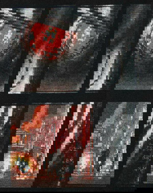 Vanilla Underground Terminator Mens Black Movie Graphic Vest