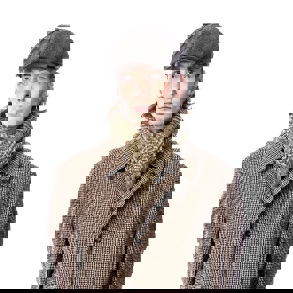 Heritage Traditions Carlyle Tweed Herringbone Newsboy Cap