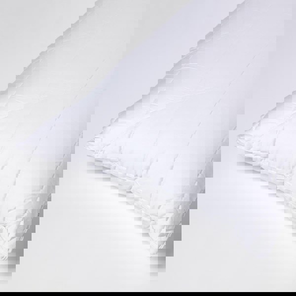 HOMESCAPES Luxury Organic Bamboo Pillow for Back Sleepers