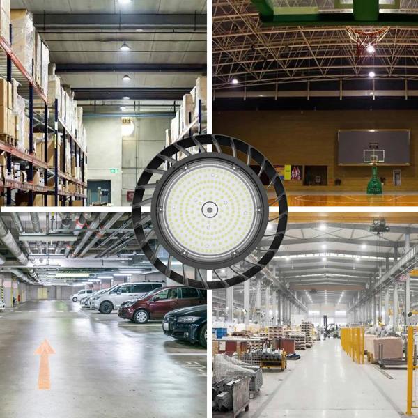 ENER-J 150W CCT & Power switchable UFO Highbay With Accessories for Reflector