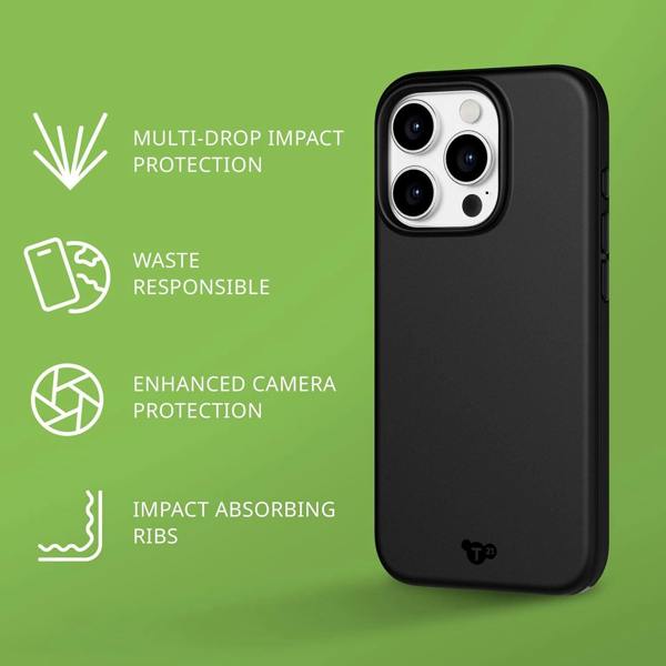 Tech 21 Evo Lite for iphone 15 Pro 6.1" Black T21-10282
