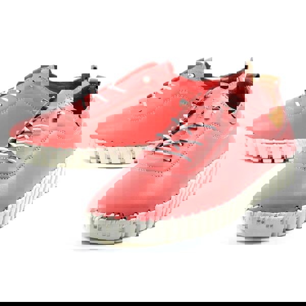 Lunar Womens/Ladies Flamborough Leather Shoes - Pink - 