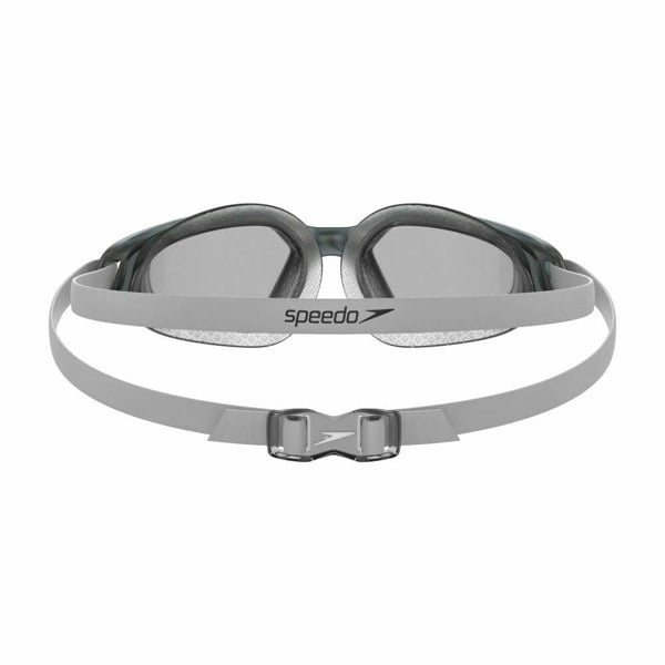 Speedo Unisex Adult Hydropulse Swimming Goggles - White/Grey