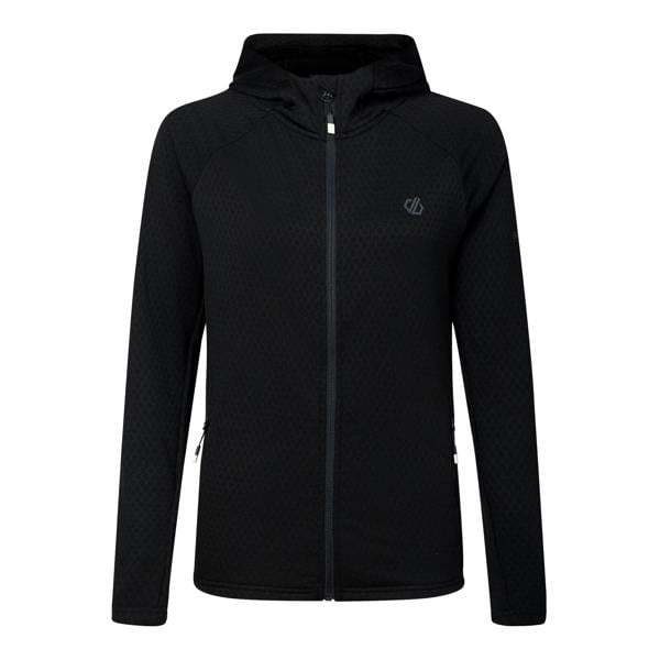 Dare 2B Womens/Ladies Ventura Stretch Hooded Midlayer - Black - 