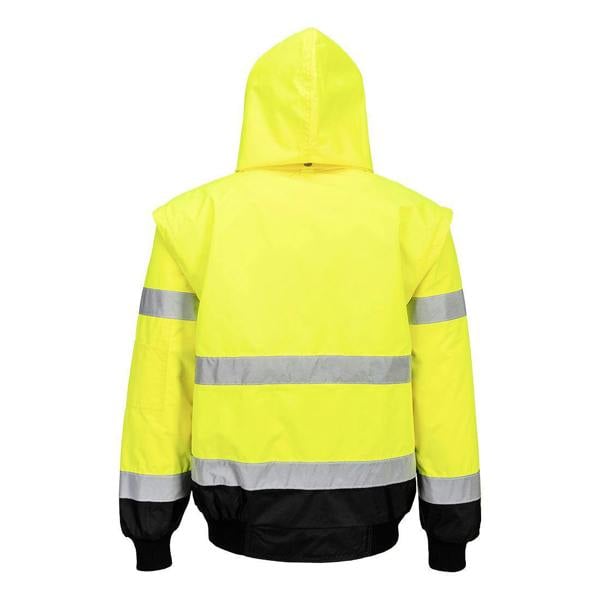 Hi-Vis 3-in-1 Contrast Bomber Jacket Portwest