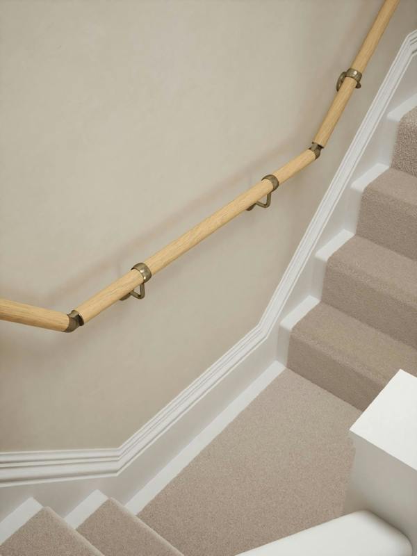 Handrails Direct Arden Natural Pine T Shape Handrail