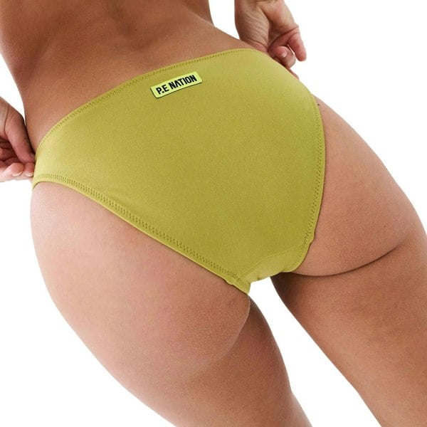 PE Nation Spring Tide Bikni Bottom in Grey