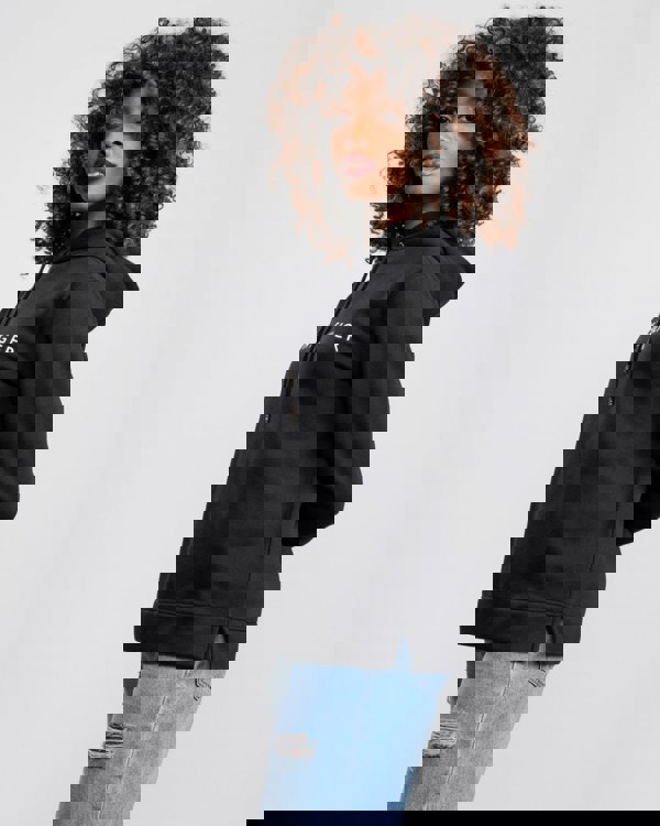 Tommy Hilfiger Heritage Logo Womens Hoodie - Black