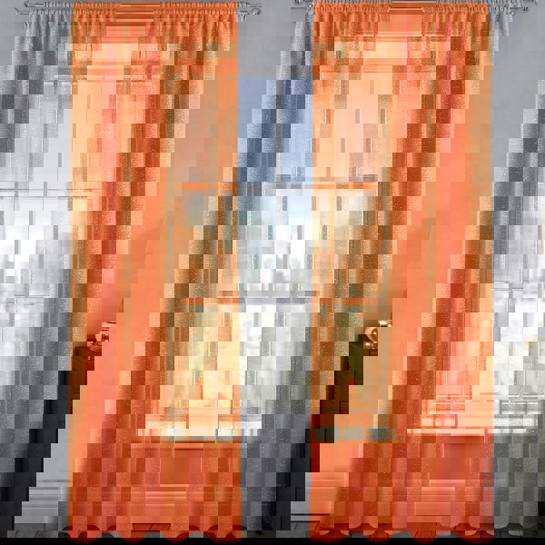 Velosso Alessandria Sparkle Slot Top Voile Panel - 137cm x 228cm