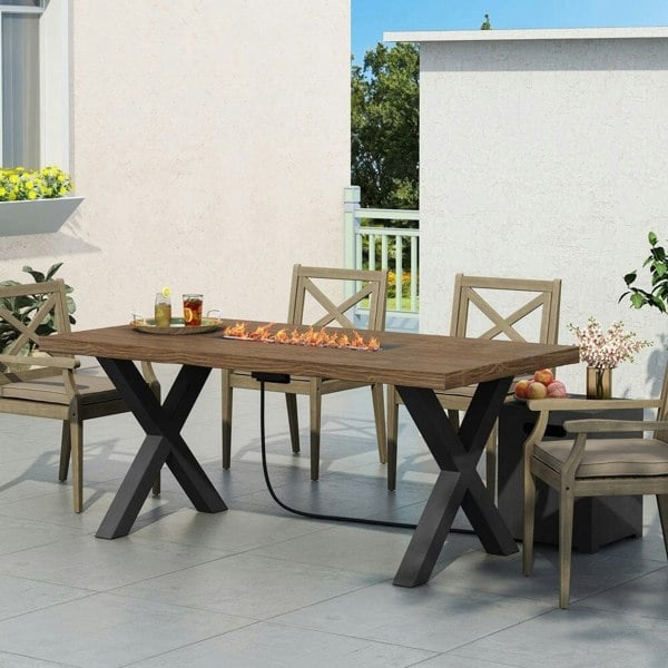 Industrial Metal X-Shaped Legs for Tables Desks for DIY Set of 2 Living and Home