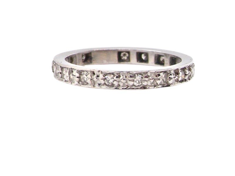  white gold diamond eternity ring